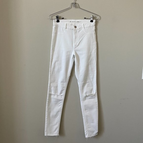 Zara White Skinny Jean - Picture 2 of 5